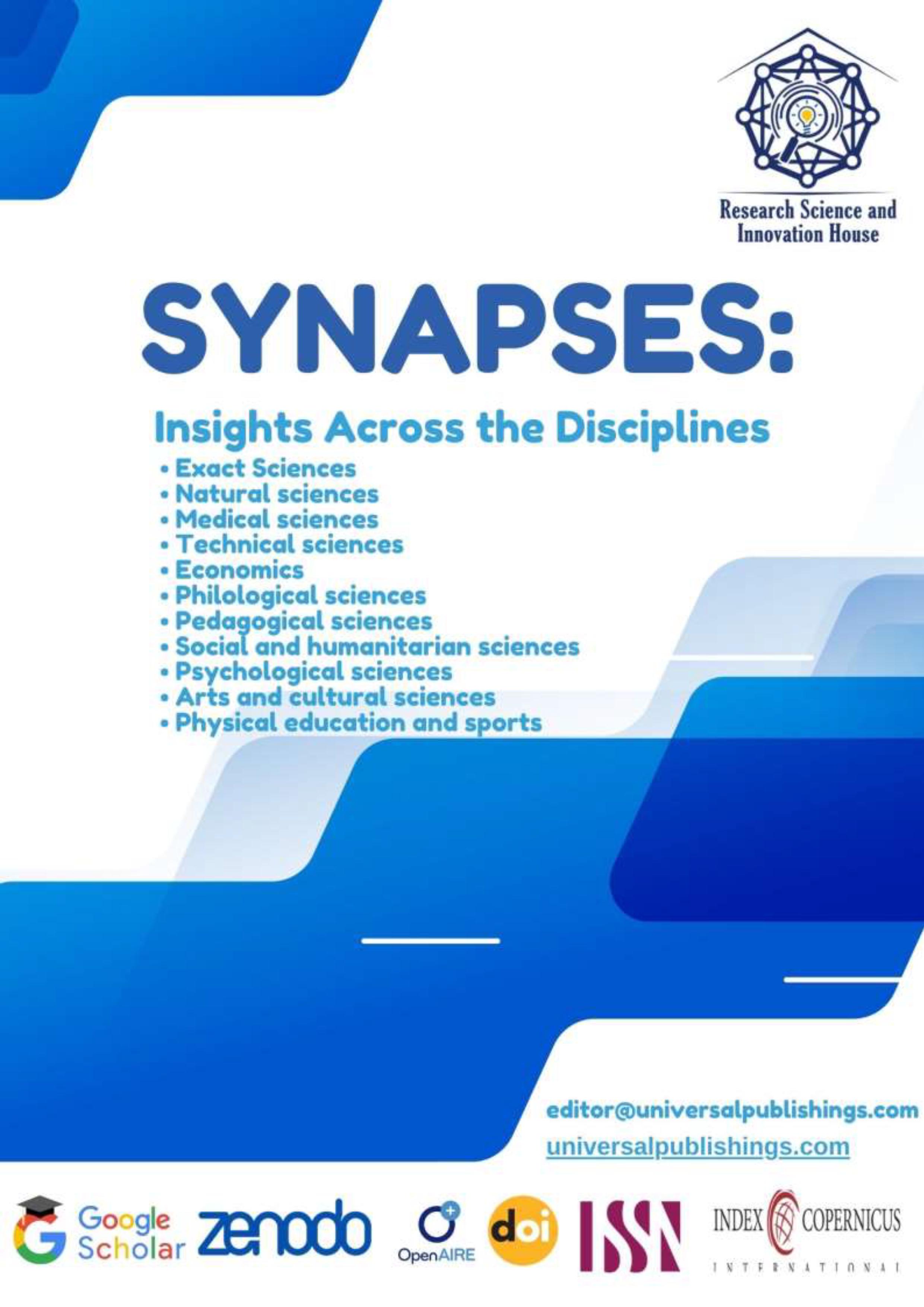 					View Vol. 2 No. 3 (2025): SYNAPSES: INSIGHTS ACROSS THE DISCIPLINES
				