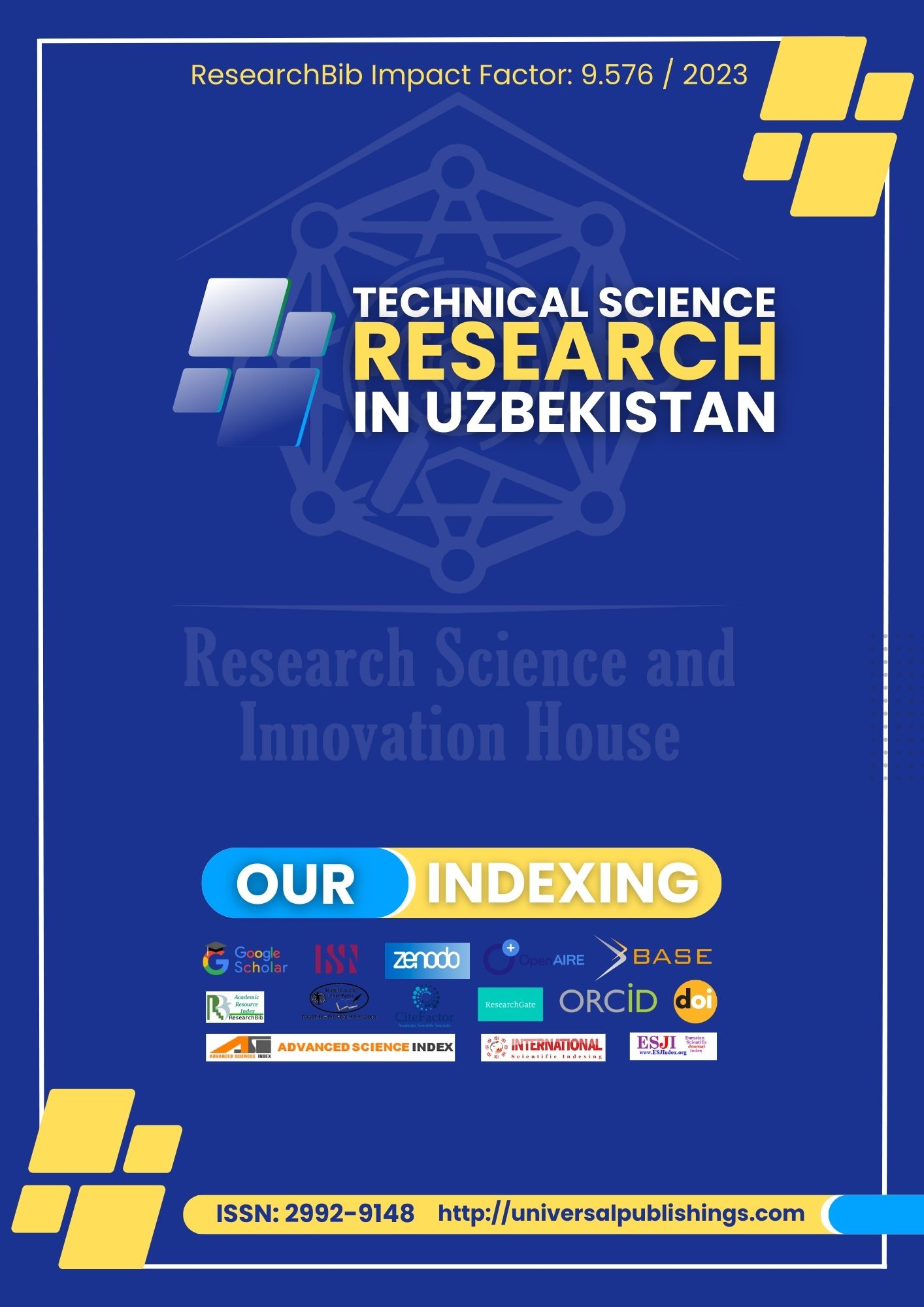 Vol. 4 No. 10 (2026): TECHNICAL SCIENCE RESEARCH IN UZBEKISTAN